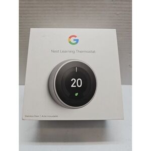 Google Nest Learning Thermostat (3rd Generation) - Stainless Steel#2